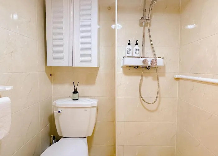アパート Spacious 2br For 5 Near Sillim Pink & Cozy *
